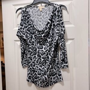 Michael Kors cold shoulder top.